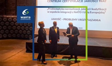 wręczenie certyfikatów ISO